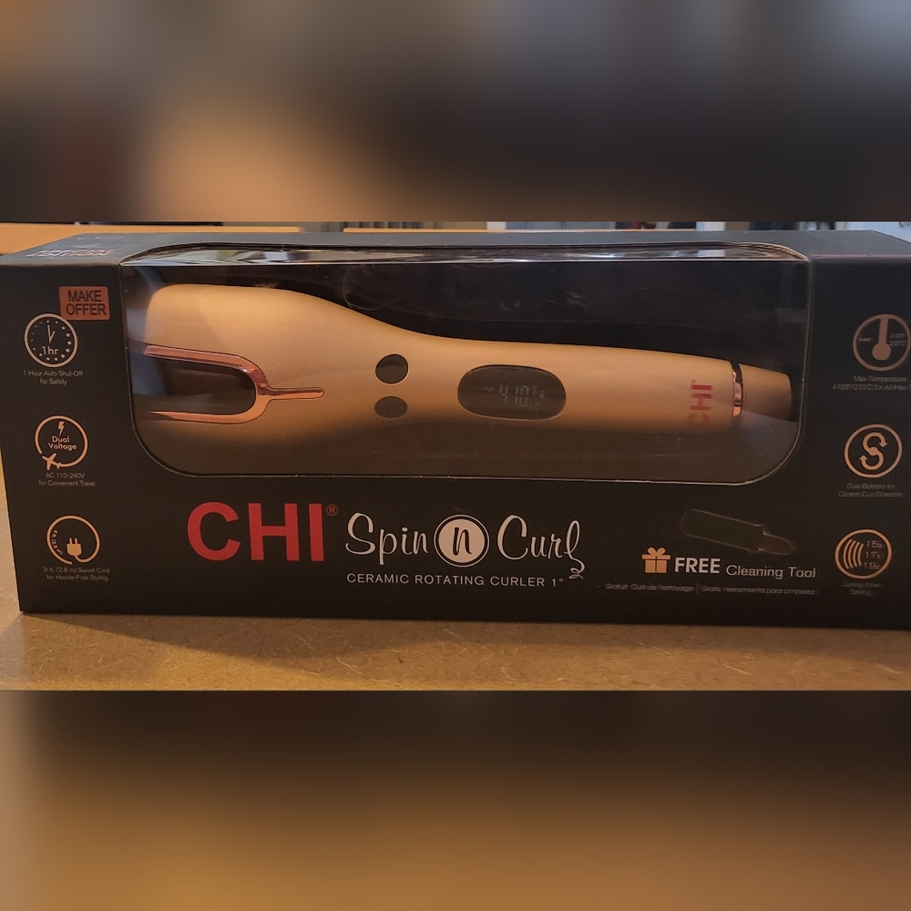 CHI Ceramic Rotating Hair Curler - Picture 6 of 6